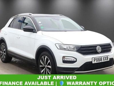 Used VW T-Roc Design 115 HP (84 kW) 2018 White SUV