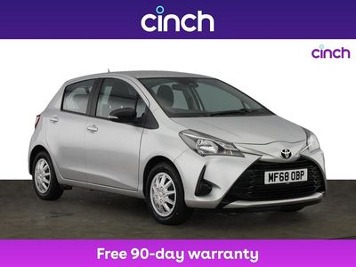 Silver Used 2018 Toyota Yaris Active Hatchback | £9,399 (Fair price)