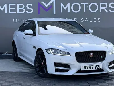 Used Jaguar XF R-Sport 180 HP (132 kW) 2017 White Sedan