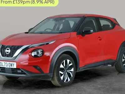 Second-hand Nissan Juke Acenta 117 CP (86 kW) 2023 Roșu SUV