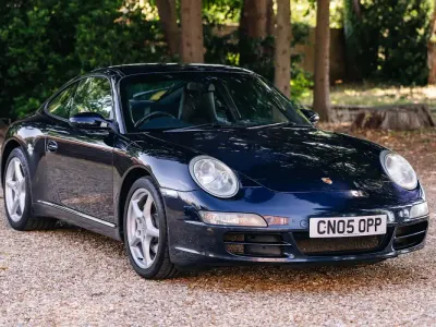 Used Porsche 911 Carrera 2005 Blue Coupe