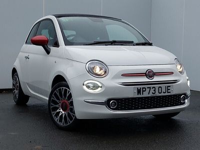 used Fiat 500C 1.0 Mild Hybrid Red 2dr