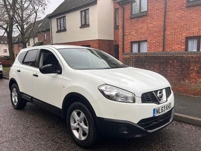 White Used 2013 Nissan Qashqai +2 Visia SUV | £2,995 (Good price)