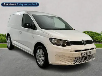 Used VW Caddy Pro 102 HP (75 kW) 2025 White MPV