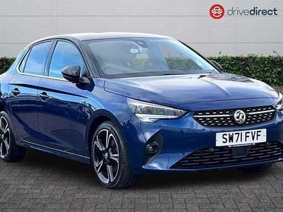 Used Vauxhall Corsa Elite 101 HP (74 kW) 2021 Blue Hatchback