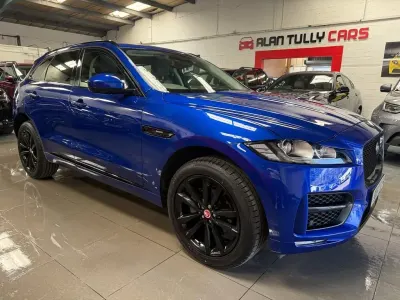 Used Jaguar F-Pace R-Sport 250 HP (183 kW) 2018 Blue SUV