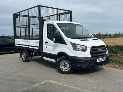 Used Ford Transit 130 HP (95 kW) 2021 White Cabriolet
