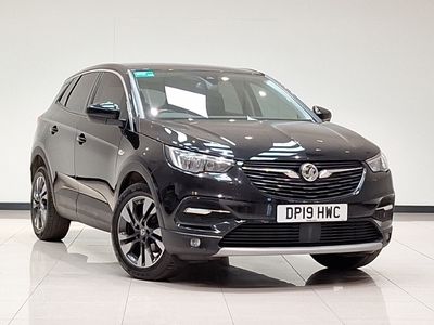 Used Vauxhall Grandland X Sport 130 HP (95 kW) 2019 Black SUV