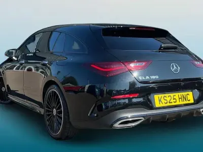 Used Mercedes CLA180 AMG line 2025 Black Estate