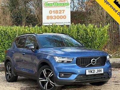 Blue Used 2021 Volvo XC40 R-Design SUV | £14,999 (Fair price)