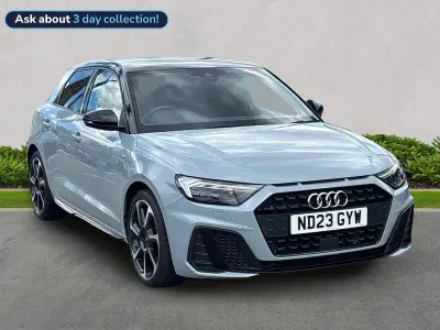 Used Audi A1 Sportback Black Edition 110 HP (80 kW) 2023 Grey Hatchback