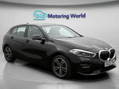 Used BMW 118 Sport Line 150 HP (110 kW) 2022 Black Hatchback