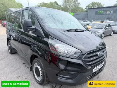 Begagnad Ford Transit Custom 105 HK (77 kW) 2022 Svart Van