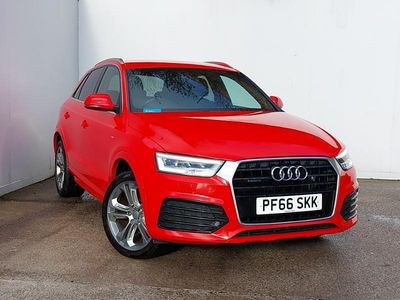 Used Audi Q3 S-line plus 184 HP (135 kW) 2016 Red SUV