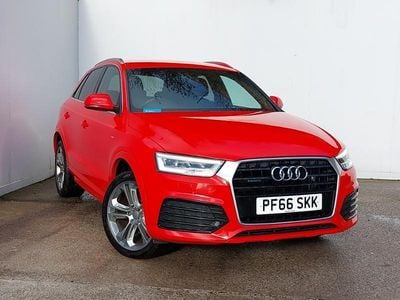 Red Used 2016 Audi Q3 S-line plus SUV | £14,698 (Fair price)