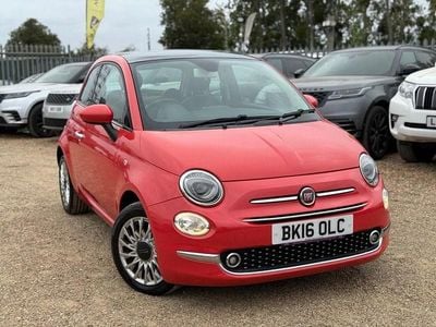 Used Fiat 500 Lounge 69 HP (50 kW) 2016 Pink Hatchback