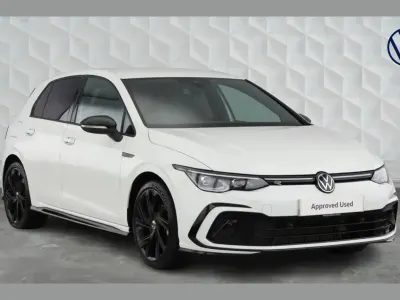 Used VW Golf VIII Black Edition 147 HP (108 kW) 2024 White Hatchback