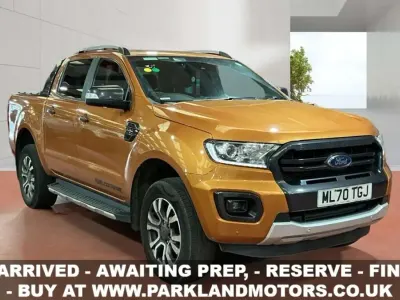 Used Ford Ranger Wildtrack 2020 Orange Pickup