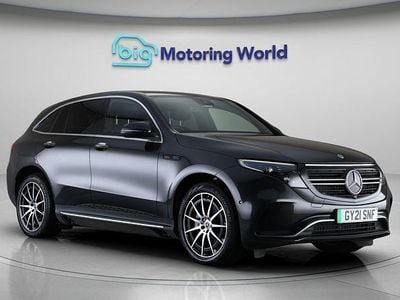 Used Mercedes EQC400 AMG line 300 kW (408 HP) 2021 Grey SUV