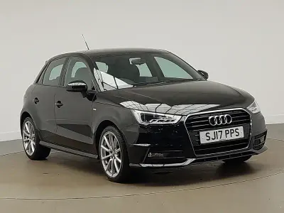 Used Audi A1 S-Line 125 HP (91 kW) 2017 Black Hatchback