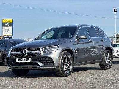 Begagnad Mercedes GLC220 AMG line 2021 Grå Kombi
