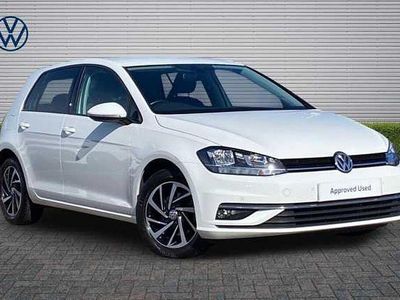 Used VW Golf VII Match 150 HP (110 kW) 2019 White Hatchback