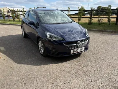Used Vauxhall Corsa 75 HP (55 kW) 2017 Blue Hatchback