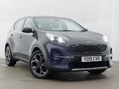 Begagnad Kia Sportage GT-Line 2019 Grå SUV