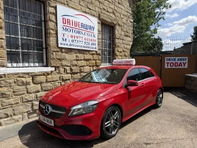 Used Mercedes A200 AMG line 2016 Red Hatchback