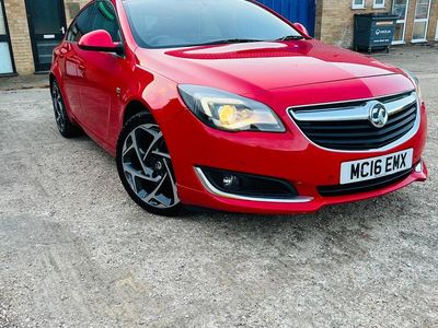 Used Vauxhall Insignia SRi 2016 Red Hatchback