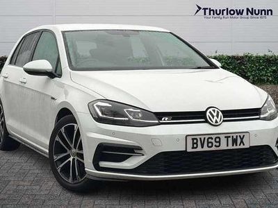 Used VW Golf VII R-line 150 HP (110 kW) 2019 White Hatchback