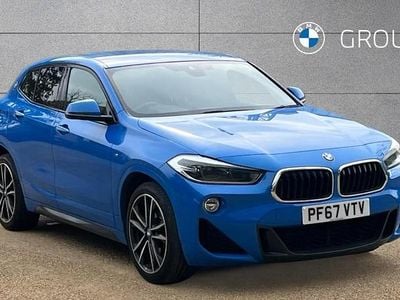 Used BMW X2 M Sport 190 HP (139 kW) 2018 Blue SUV