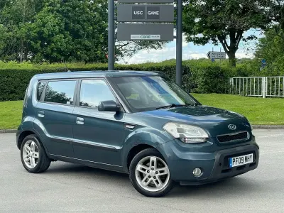 Used Kia Soul 126 HP (92 kW) 2009 Blue SUV