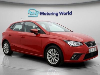 Used Seat Ibiza SE Technology 95 HP (69 kW) 2020 Red Hatchback