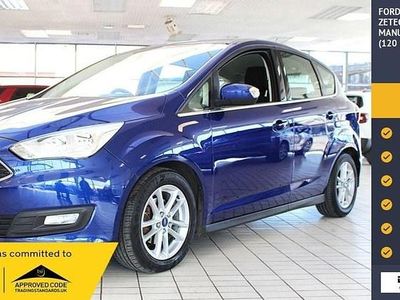 Used Ford C-MAX Zetec 120 HP (88 kW) 2016 Blue MPV
