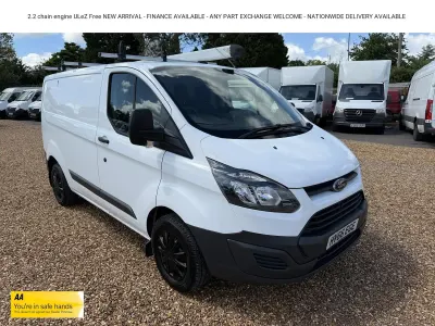 Used Ford Transit Custom 100 HP (73 kW) 2016 White Van