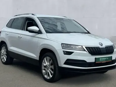 Used Skoda Karoq SE L 150 HP (110 kW) 2018 White SUV