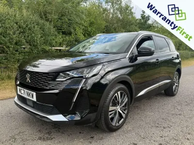 Used Peugeot 5008 Allure Premium 130 HP (95 kW) 2021 Black SUV