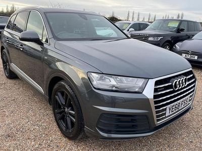 Used Audi Q7 S-Line 286 HP (210 kW) 2018 Grey SUV