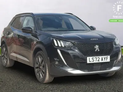 Used Peugeot e-2008 Premium 100 kW (136 HP) 2022 Black SUV