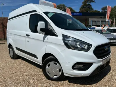 Used Ford Transit Custom Trend 130 HP (95 kW) 2020 White Van