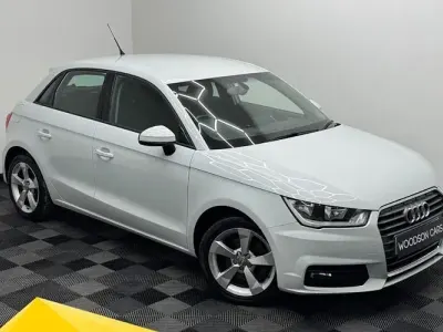 Used Audi A1 Sportback Sport 125 HP (91 kW) 2018 White Hatchback