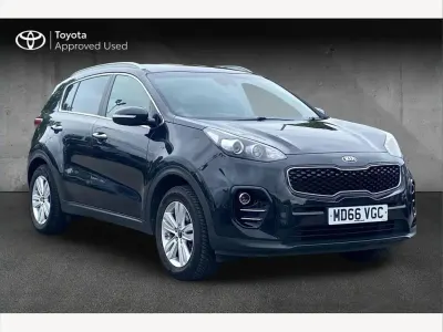 Used Kia Sportage 130 HP (95 kW) 2017 Phantom black SUV