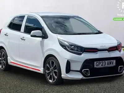 Used Kia Picanto GT-Line S 101 HP (74 kW) 2023 White Hatchback