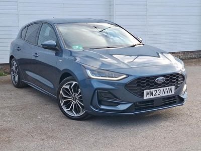 Used Ford Focus ST-Line X 2023 Blue Hatchback