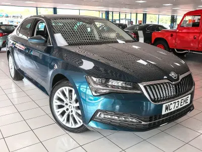 Used Skoda Superb SE L 2023 Blue Hatchback