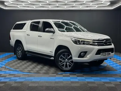 Używany Toyota HiLux 150 KM (110 kW) 2020 Biały Pickup