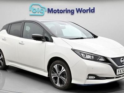 Begagnad Nissan Leaf Tekna 160 kW (218 HK) 2020 Vit Halvkombi