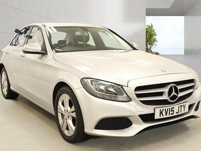Begagnad Mercedes C200 Executive 2015 Silver Sedan