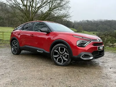 Used Citroën e-C4 Shine 2023 Red Hatchback